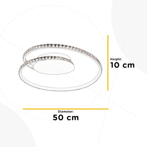 Lesnina XXXL STROPNA LED-SVETILKA //4500 K// Slike