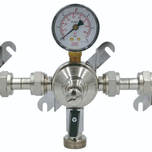 ich-zapfe Reductor tlaka in vmesni regulator - baterija, 3-žični za CO2, N2, me&scaron;anice, (5000216912) Cene