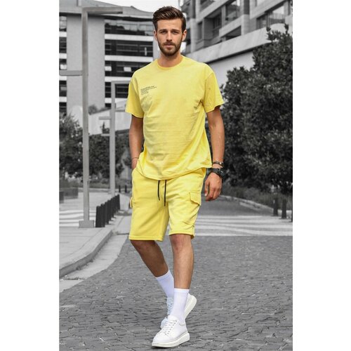 Madmext Shorts - Yellow - Normal Waist Cene