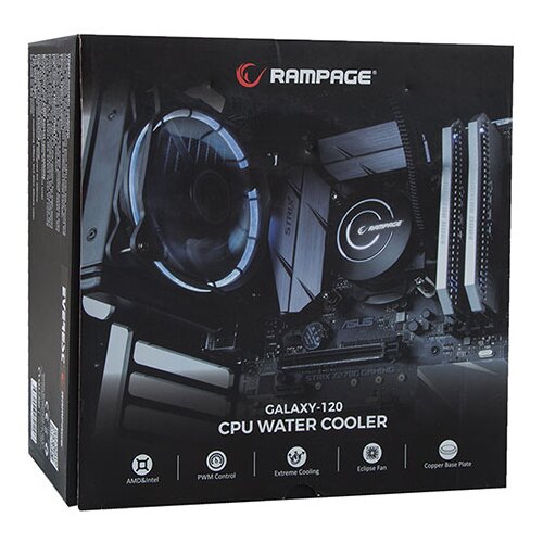 Rampage gaming Vodeno hlađenje za procesor Galaxy-120 Slike