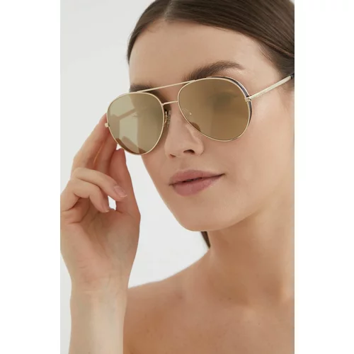 Guess Sunčane naočale za žene, boja: zlatna