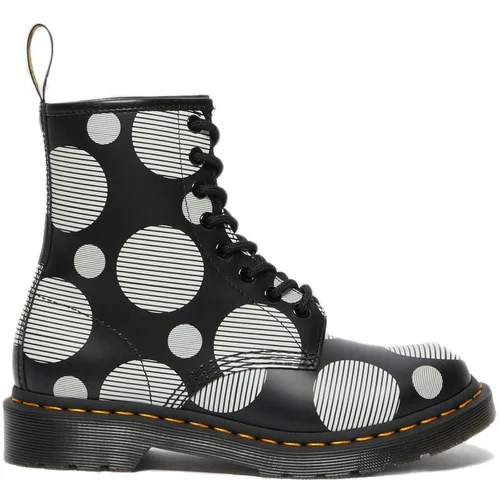 Dr. Martens 1460 Polka Dot Smooth Leather Boots