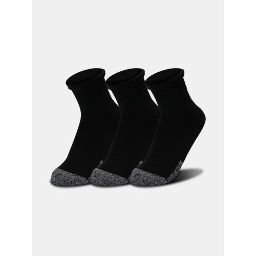 Under Armour Socks UA Heatgear Quarter 3pk-BLK - unisex Slike