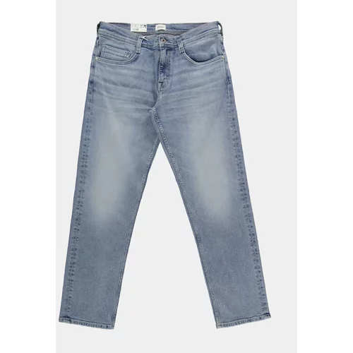 Mustang Jeans hlače Denver 1014878 Mornarsko modra Straight Fit