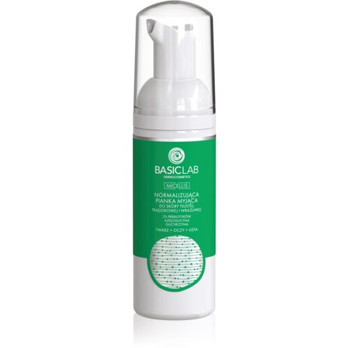 BasicLab Dermocosmetics Micellis nježna pjena za čišćenje za masno lice sklono aknama 50 ml Cijene
