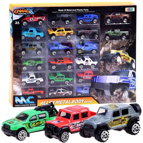  Set od 20 metalnih automobila. Terenski automobili ZA3233 Cene