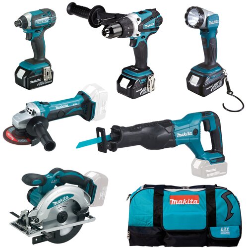 Makita DLX6046 set alata s baterijama 3 LXT ukljucujuci x 3,0 Ah baterije, brzo punjenje i torbu za prijevoz Cijene