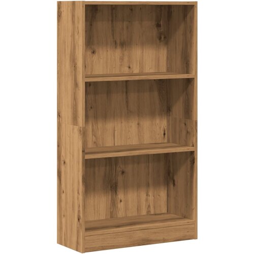 Maison Chic Knjižna omara - Knjižni regal artisan hrast 60x24x109 cm inženirski les, (21726098) Cene