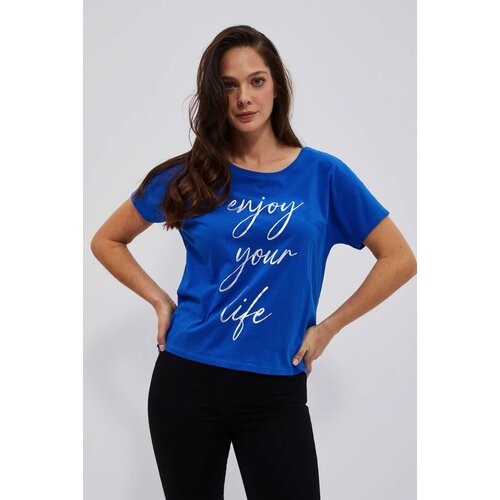 Marisse Women's T-Shirt L-Ts-4045 Blue Cene