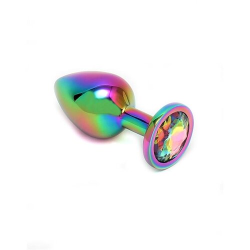  Analni čep z mavričnim draguljem Pisa Rainbow, (21077567) Cene