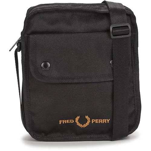 Fred Perry BRANDED SIDE BAG Crna