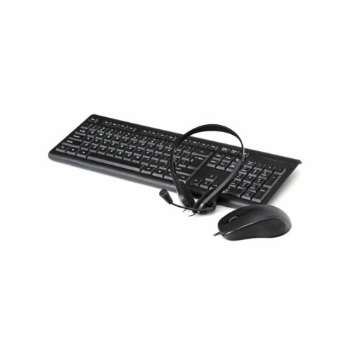 Platinet S.A tastatura fiesta F4IN1OS01 +mouse+slusalice+podloga Slike