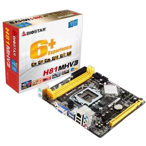 Biostar Matična ploča H81MHV3 / Intel H81 Cene