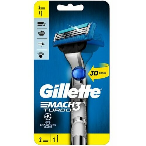 Gillette brijač Mach 3 Turbo 3D 501589 Slike