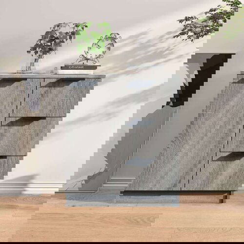  Komoda siva sonoma 60x30x70 cm inženirski les, (20654932) Slike