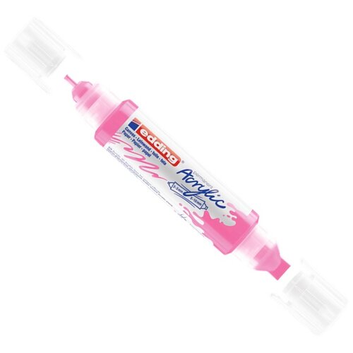 Edding 3D dvostrani akrilni marker 5400 neon pink Cene