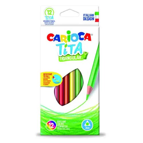 Carioca Carioca: Tita trokutaste bojice 12 kom Slike