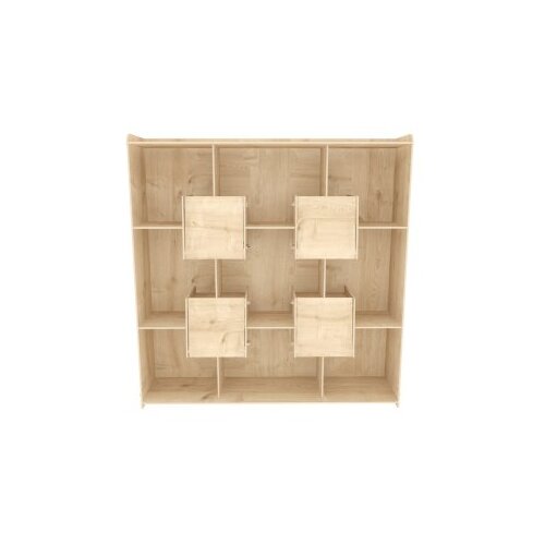 Woody Fashion Polica 136,7x138x27,5cm Hrast Cijene