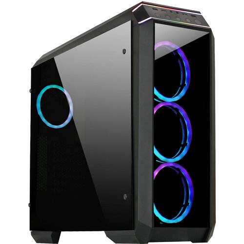Chieftec STALLION II USB3 ATX RGB OHIšJE, čRNO Cene
