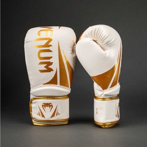 Venum Challenger 2.5 Rukavice za Boks Belo/Zlatne 16OZ Cene