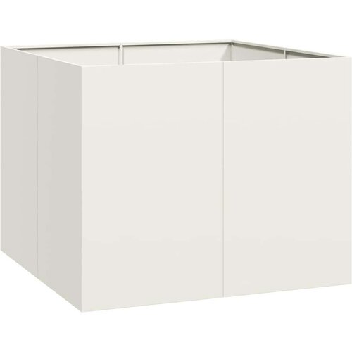 VidaXL Sadilica bijela 100x100x80 cm od čelika Slike