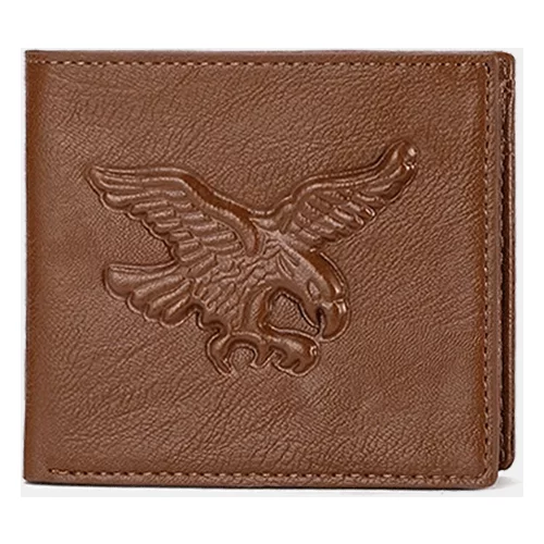 TOSN Moška denarnica Eagle Vintage rjava