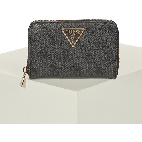 Guess KLAUREL MEDIUM ZIP AROUND Crna Slike