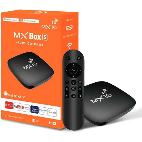  MX10 5G 1/8GB ANDROID 13+ATV 2.4G/5G+BT4.1