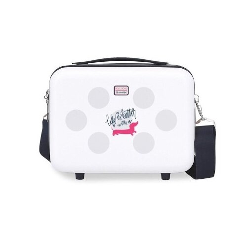 Roll Road ABS Beauty case - Bela ( 48.739.41 ) Slike
