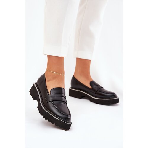 Boto Women&amp;#039;s Moccasins Eco Leather With Zirconia Black Wilamla Slike