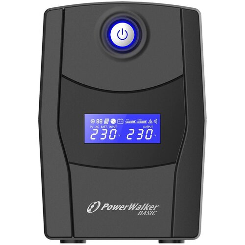 Powerwalker VI 600 STL uninterruptible power supply (UPS) Line-Interactive 0.6 kVA 360 W 2 AC outlet(s) Slike