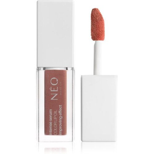 NEO MAKE UP Intense Serum Color Lip Oil ble&amp;scaron;čeča vlažilna tekoča &amp;scaron;minka odtenek 03 4,5 ml Slike