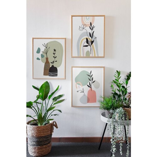 Wallity dekorativna slika 3Dartsohoset124, 33x48cm, 3 dela Cene