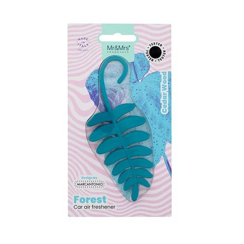 Mr&Mrs Fragrance Forest Fern Tile Blue miris za auto 1 kom