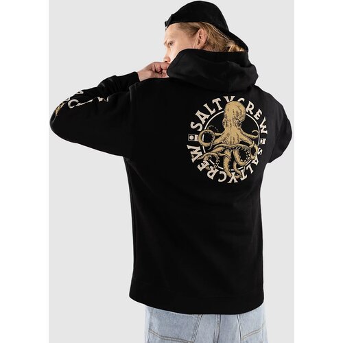 Salty Crew Tentacles Pulover s kapuco black Cene