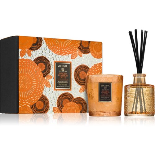 VOLUSPA Japonica Holiday Spiced Pumpkin Latte darilni set 1 kos Cene