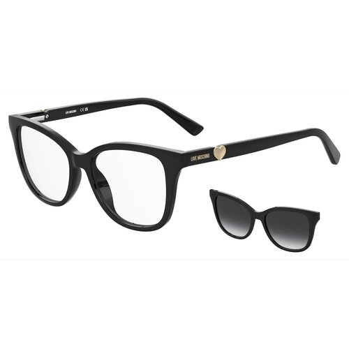 Love Moschino MOL701/C 807/WJ Polarized ONE SIZE (53) Črna/Siva Slike