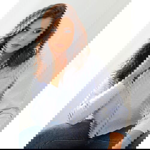 DStreet TANYA Women's Shirt Blue Cene