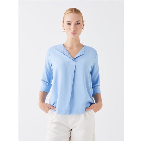 LC Waikiki Women's Straight Collar Blouse Slike