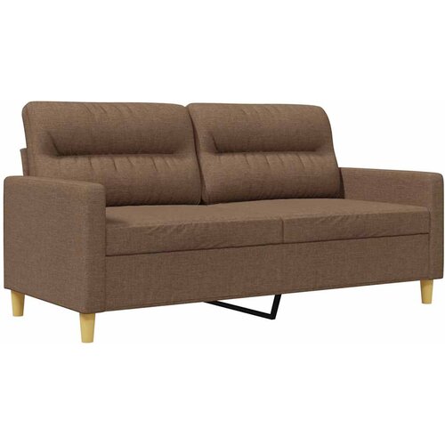  Dvosjed od tkanine smeđi 140 cm Slike