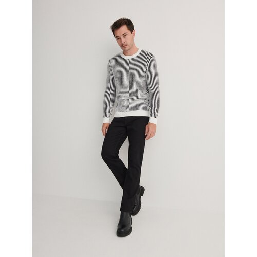 Reserved rebrast pulover - bela Cene