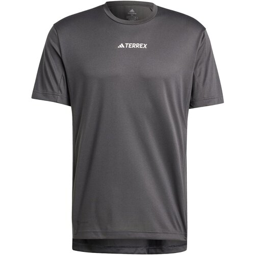 Adidas Tehnička sportska majica crna / srebro Cijene