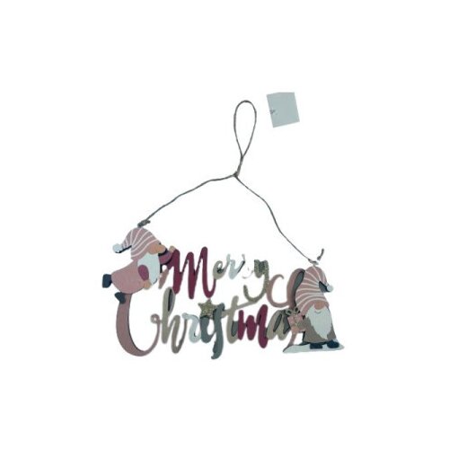 Drveni ukras merry christmas 21xd36811-08 ( 42/70715 ) Slike