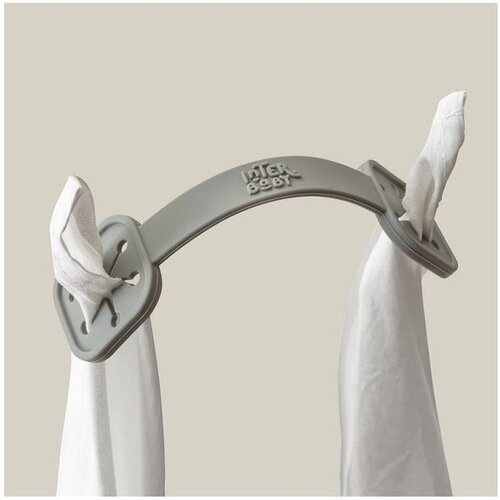 Interbaby silikonski držača tetra pelena Petrol Grey (2 kom) Cene