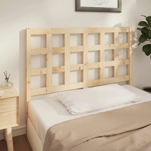  Uzglavlje za krevet 125 5 x 4 x 100 cm od masivne borovine