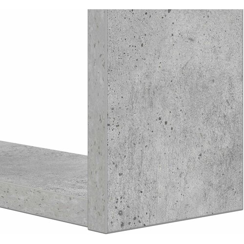  Polica Betonski sivi 52 x 25 x 71,5 cm Konstruirano drvo Slike