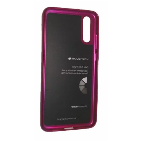 Goospery i-Jelly Metal tanek silikonski ovitek za Huawei P20 lite - pink