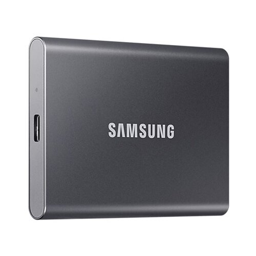 Samsung SSD T7 4TB, titanijsko sivi USB-C externi hard disk Slike