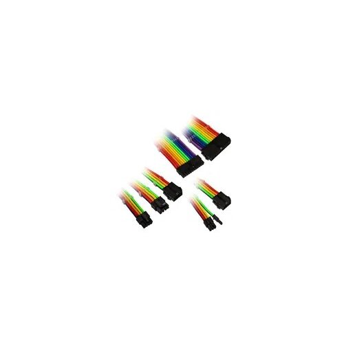 Kolink Core Adept Braided Cable Extension Kit - Rainbow Cijene