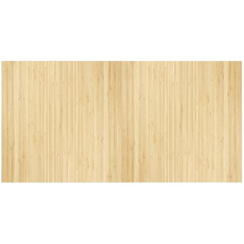  Tepih pravokutni svijetli prirodni 100 x 200 cm od bambusa Slike
